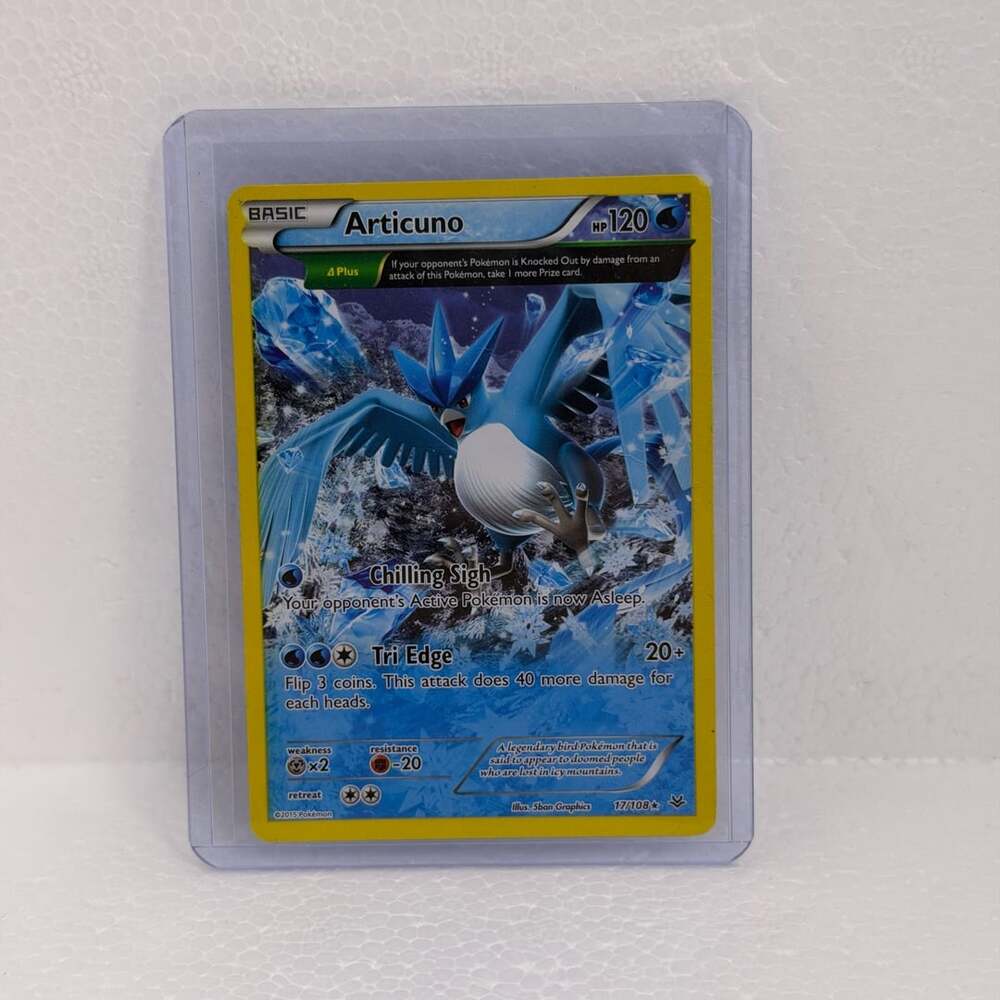Pokemon Articuno 17/108 XY Roaring Skies Rare Card